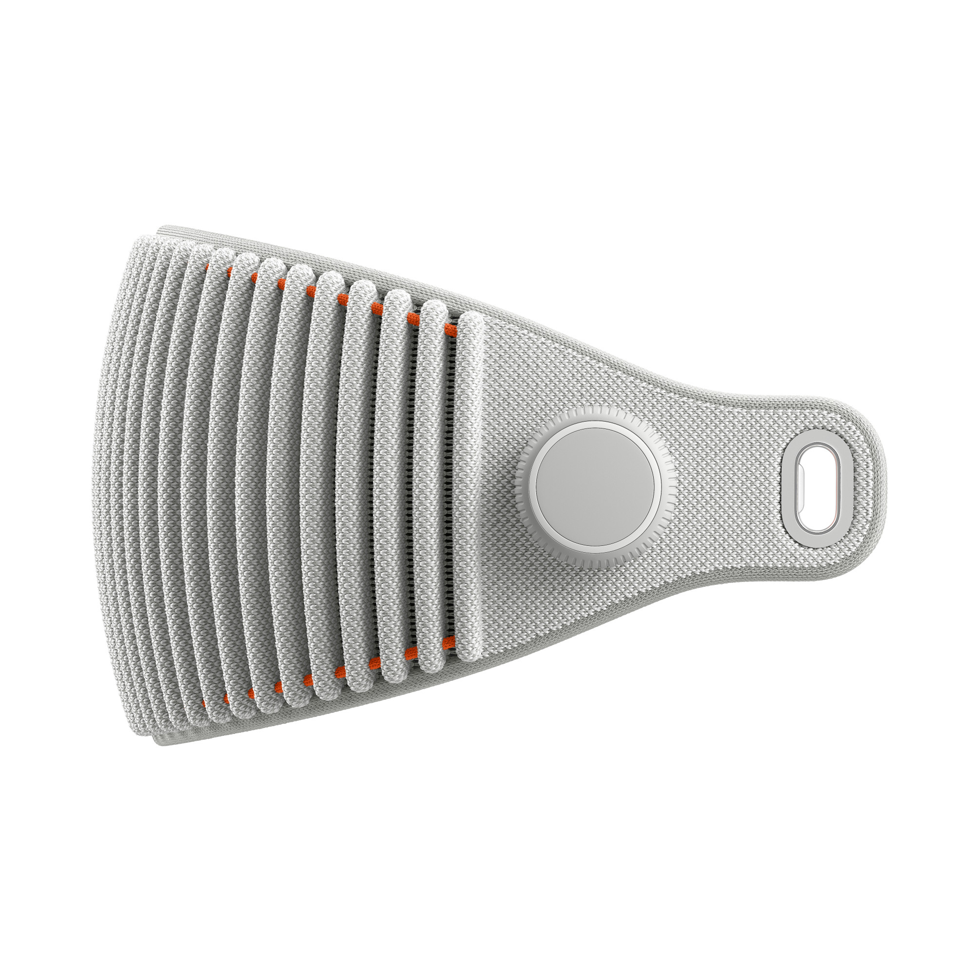 Правая внешняя сторона, Solo Knit Band, с регулируемой ребристой структурой и Fit Dial.